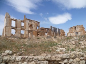 Belchite skyline Belchite skyline