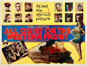 1930 poster for All Quiet on the Western Front