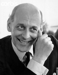 Rudolf Bing Smiling W/Hand To Face